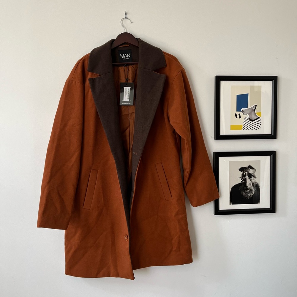 Boohoo Man Coat